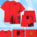 Get Trend Pyjamas for Boys Teens Short Football PJs Set Breathable Nightwear Loungewear Jammies Sleepwear Boys Gifts - Get Trend