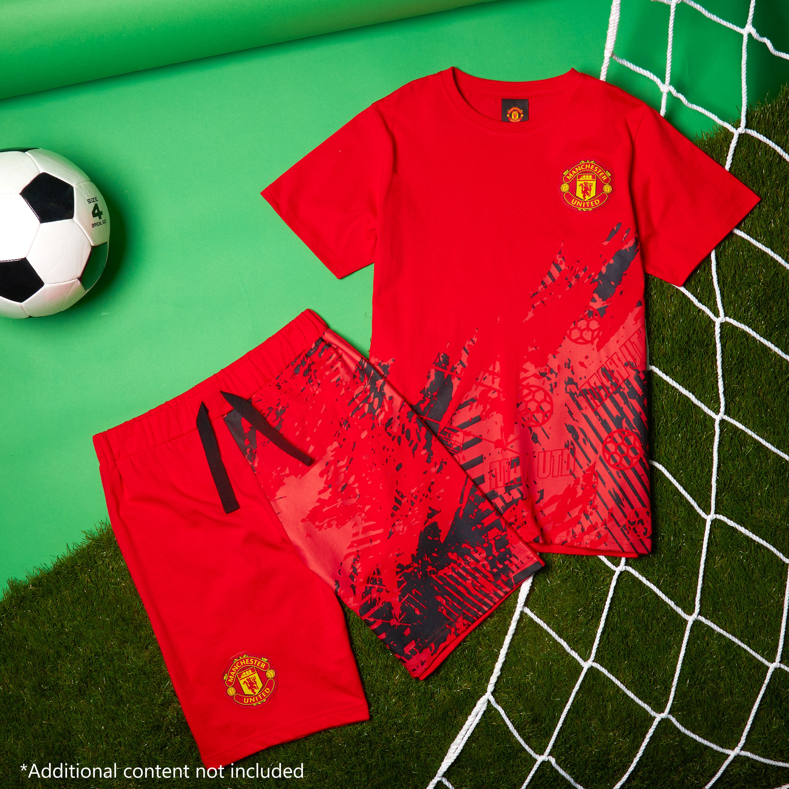 Get Trend Pyjamas for Boys Teens Short Football PJs Set Breathable Nightwear Loungewear Jammies Sleepwear Boys Gifts - Get Trend