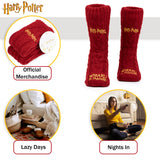 Harry Potter Slipper Socks, Women Knitted Fluffy Socks, Xmas Stocking Fillers