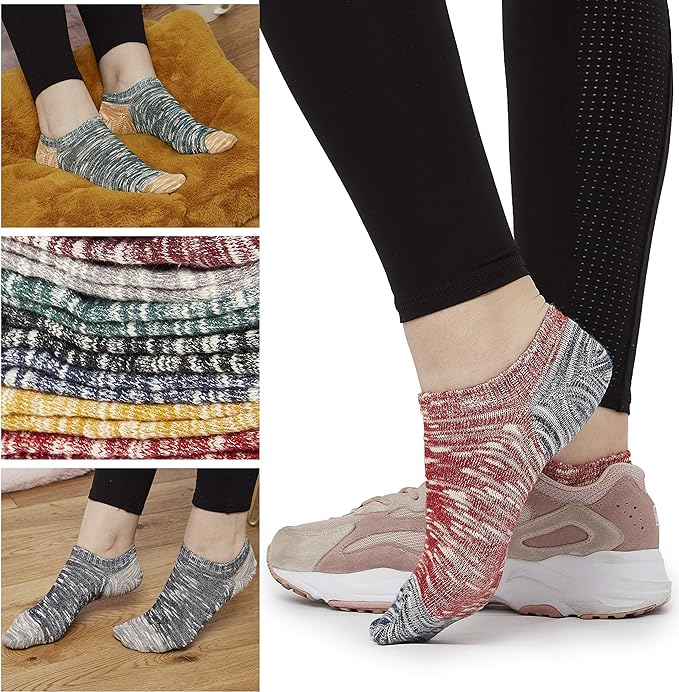 CityComfort Womens Socks - Multipack of Trainer Socks for Women - Get Trend