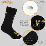Harry Potter Slipper Socks, Women Knitted Fluffy Socks, Xmas Stocking Fillers - Get Trend
