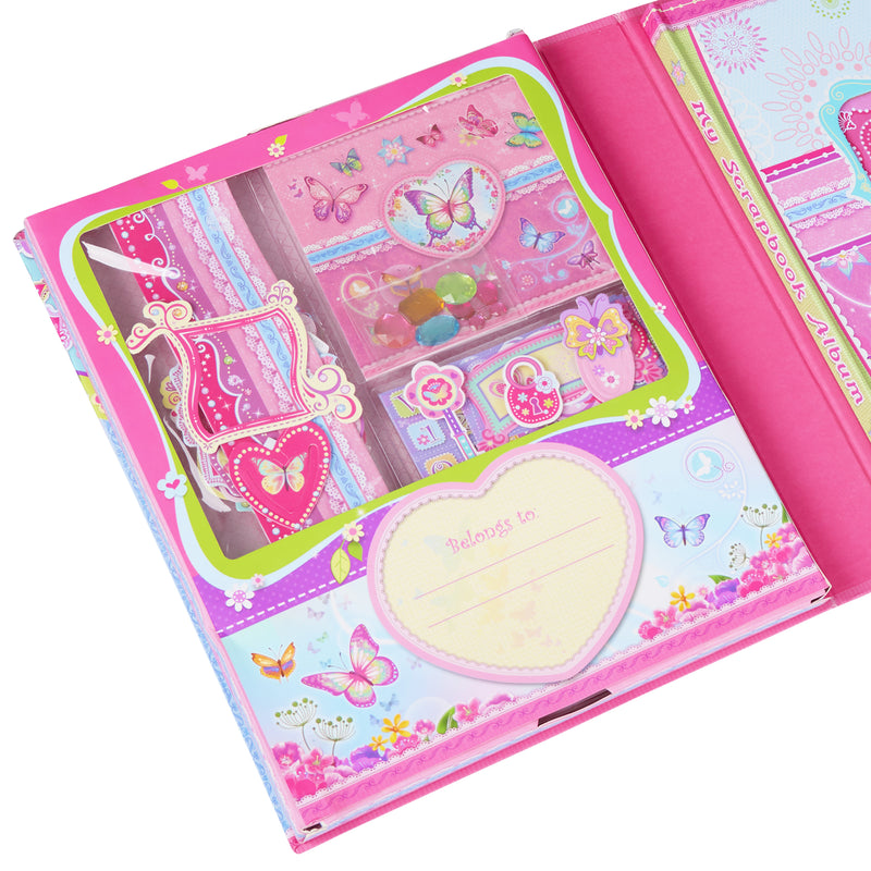 Scrapbook Kit for Kids - Craft Set with Blank Scrapbook & Accessories - Accessories