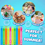 Bubble Wands for Kids with 5ml of Bubbles - 10 Bubble Wands - Get Trend