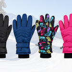 CityComfort Kids Skiing Gloves - Fleece Lined Touch Screen Gloves - Get Trend