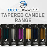 Dinner Candles - Tapered Candles Multipack   - Set of 15 - Get Trend