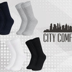 CityComfort Calf Socks for Women and Teenagers - Pack of 12 - Get Trend