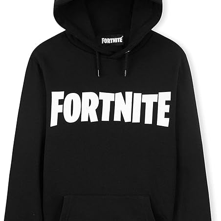 Fortnite Hoodie for Boys - Official Gaming Jumper Kids Clothes with Hood - Get Trend