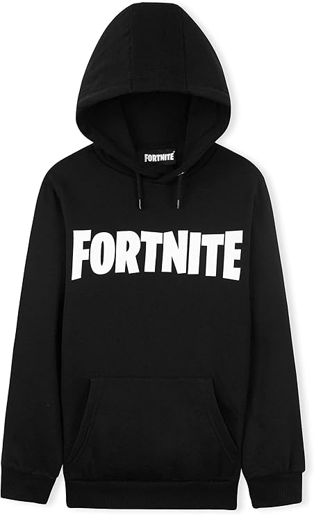 Fortnite Hoodie for Boys - Official Gaming Jumper Kids Clothes with Hood - Get Trend
