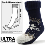 CityComfort Mens Slippers Socks, Warm Fluffy Non Slip Socks, Gifts For Men - Get Trend