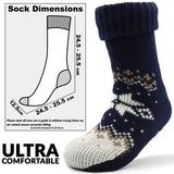 CityComfort Mens Slippers Socks, Warm Fluffy Non Slip Socks, Gifts For Men - Get Trend