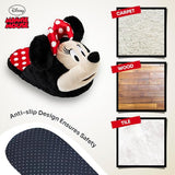 Disney Stitch Ladies Slippers Fluffy Indoor House Shoes Non Slip Minnie Mouse