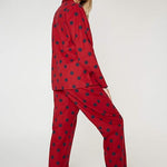 CityComfort Ladies Pyjamas, Button Up PJs for Women, Brushed Cotton Pyjama Set - Get Trend