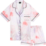CityComfort Girls Pyjamas for Kids & Teenagers Summer Nightwear Sets Button Down Satin
