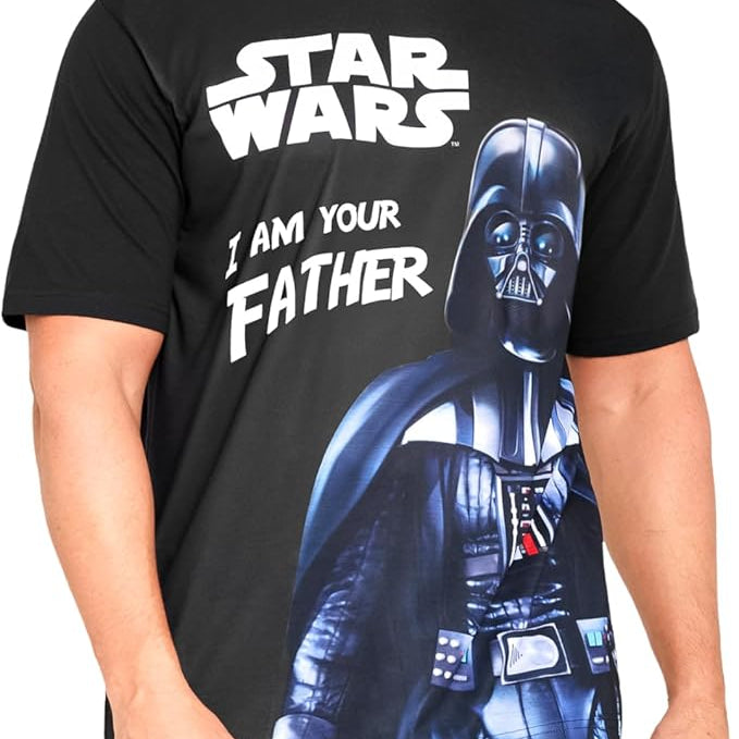 Disney Star Wars Mens Pyjamas Set Short PJs Soft Breathable Nightwear Loungewear Comfy Jammies Funny Sleepwear Baby Yoda Dad Gifts for Men - Get Trend