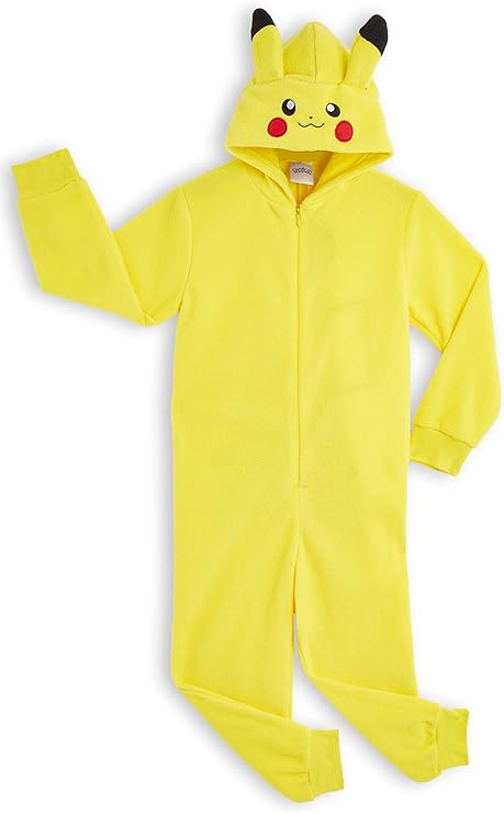 Pokemon Pikachu Onesies for Boys and Girls One Piece Kids Sleepsuit Jumpsuits Teenagers - Get Trend