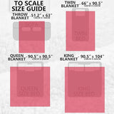 Harry Potter Electric Blanket 130x160cm, Single Size Soft & Luxurious Sherpa Fleece Heated Blanket - Get Trend