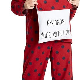CityComfort Ladies Pyjamas, Button Up PJs for Women, Brushed Cotton Pyjama Set - Get Trend