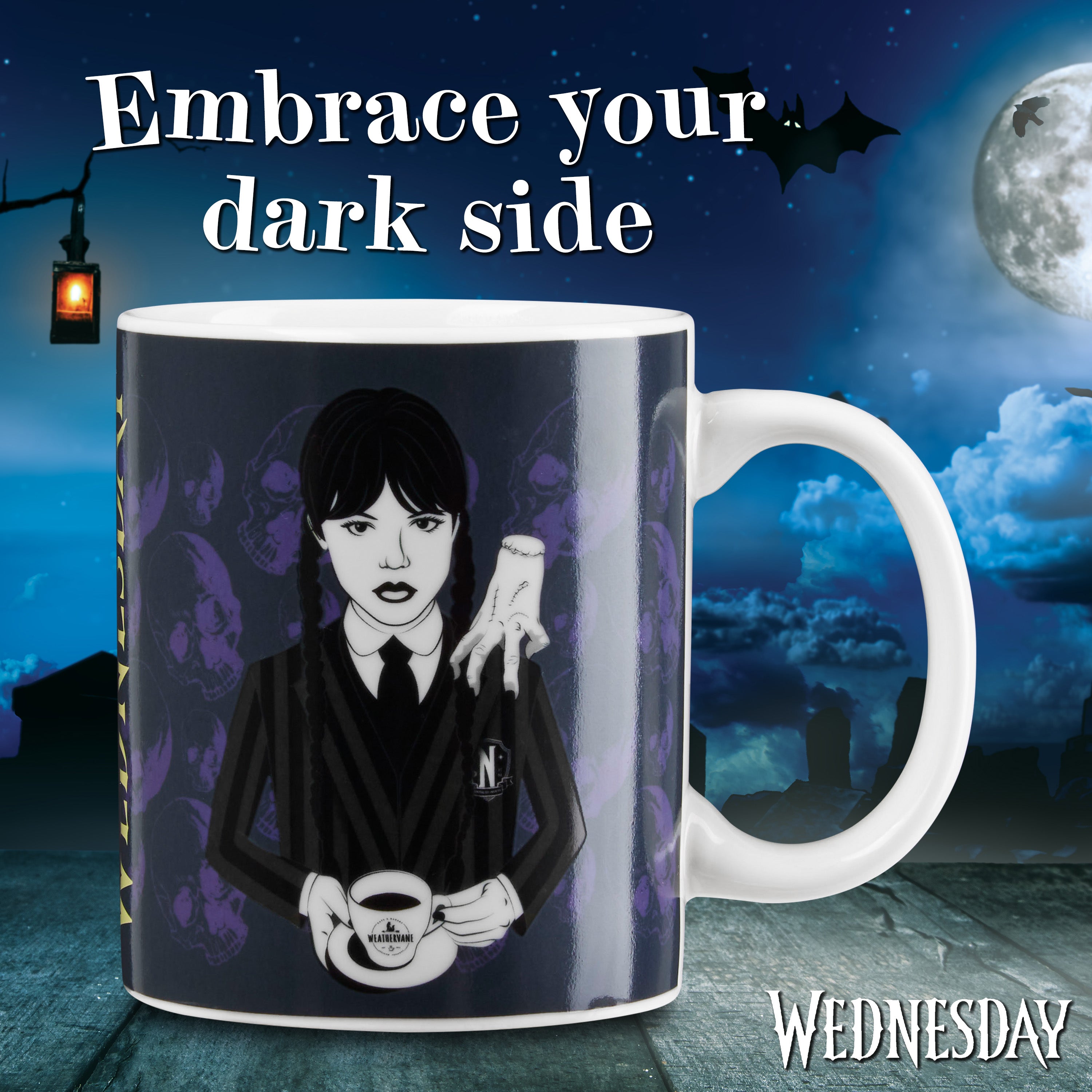 Wednesday Coffee Mug for Women & Teenagers - Get Trend