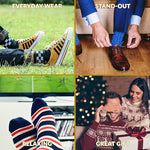 CityComfort Mens Socks Multipack of Funny Socks Men and Teens, Pack of 6 - Get Trend