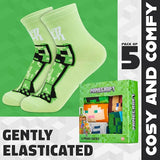 Minecraft Boy's Calf Socks Multipack