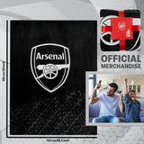 Arsenal F.C. Fleece Bed Blanket Soft Sofa Throw