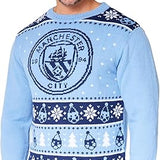 MANCHESTER CITY FC Christmas Jumpers for Men Teenagers