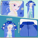 Disney Girls One Piece Swimming Costume, Full Kids Swimsuit - Girls Gifts