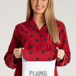 CityComfort Ladies Pyjamas, Button Up PJs for Women, Brushed Cotton Pyjama Set - Get Trend