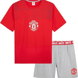 Get Trend Pyjamas for Boys Teens Short Football PJs Set Breathable Nightwear Loungewear