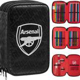 Arsenal F.C. Filled Pencil Case, Colouring and Stationery Set - School Supplies