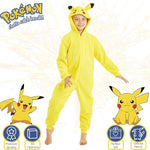 Pokemon Pikachu Onesies for Boys and Girls One Piece Kids Sleepsuit Jumpsuits Teenagers - Get Trend