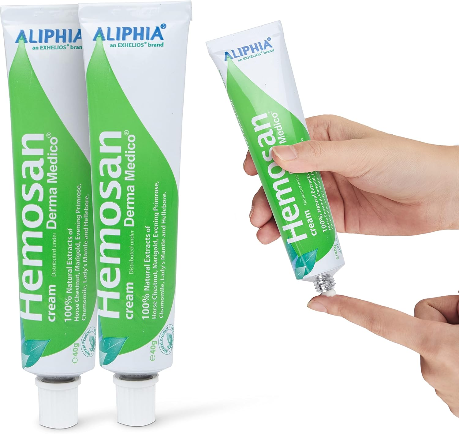 Haemorrhoid Cream - 2 Pack Fissure Cream Relieves Discomfort and Soothes Itching - Get Trend