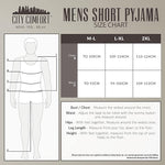 CityComfort Mens Pyjamas, Men's Short PJs, Lounge Wear Set for Men - Get Trend
