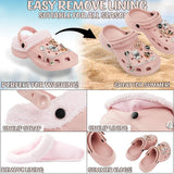 CityComfort Girl's Clogs Fleece Lined Clogs