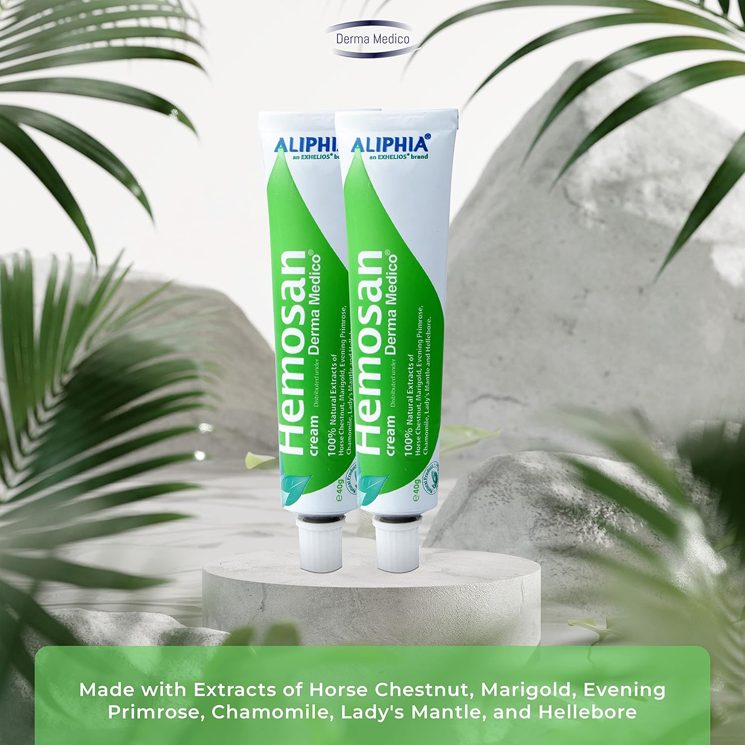 Haemorrhoid Cream - 2 Pack Fissure Cream Relieves Discomfort and Soothes Itching - Get Trend