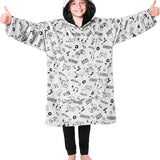 CityComfort Hoodie For Boys, Fleece Oversized Hoodie Blanket