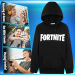 Fortnite Hoodie for Boys - Official Gaming Jumper Kids Clothes with Hood - Get Trend