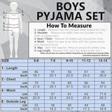 Get Trend Pyjamas for Boys Teens Short Football PJs Set Breathable Nightwear Loungewear