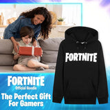 Fortnite Hoodie for Boys - Official Gaming Jumper Kids Clothes with Hood - Get Trend