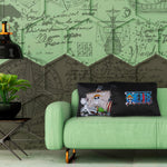 One Piece Decorative Cushion Cover Set of 2, 50 x 30cm and 35 x 35cm, Kids Gifts - Get Trend