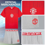Get Trend Pyjamas for Boys Teens Short Football PJs Set Breathable Nightwear Loungewear
