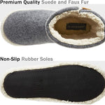 Dunlop Men's Slippers - Boot Slippers for Men - Get Trend