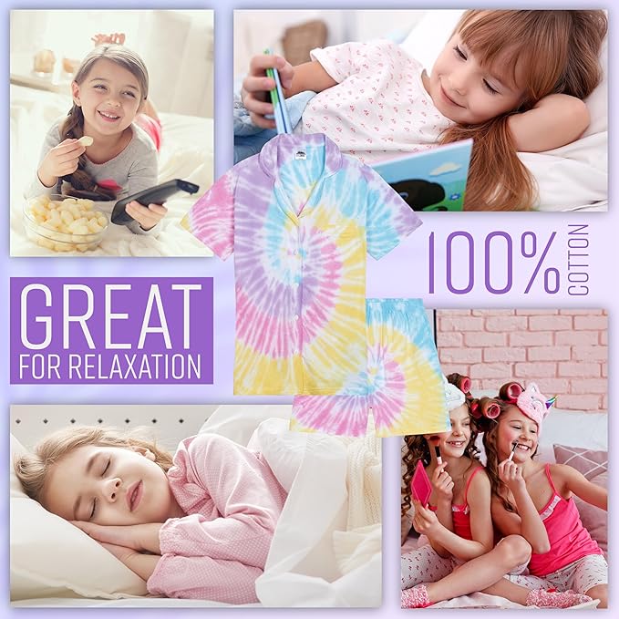 CityComfort Girls Pyjamas for Kids & Teenagers Summer Nightwear Sets - Get Trend
