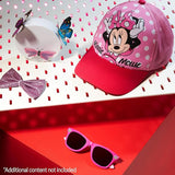Disney Stitch Sunglasses Baseball Cap Girls Accessories Set Summer Lightweight Sun Hat UV400 Kids Sunglasses Beach Holiday