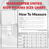 Get Trend Pyjamas for Boys Teens Short Football PJs Set Breathable Nightwear Loungewear