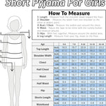 CityComfort Girls Pyjamas for Kids & Teenagers Summer Nightwear Sets - Get Trend