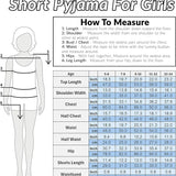 CityComfort Girls Pyjamas for Kids & Teenagers Summer Nightwear Sets - Get Trend