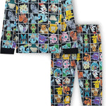 Pokemon Pyjamas for Boys & Teenagers Long PJs Set Soft Breathable Nightwear - Get Trend