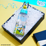 Bluey Water Bottle Kids 560ml Plastic Girls and Boys Water Bottle with Straw BPA Free - Get Trend