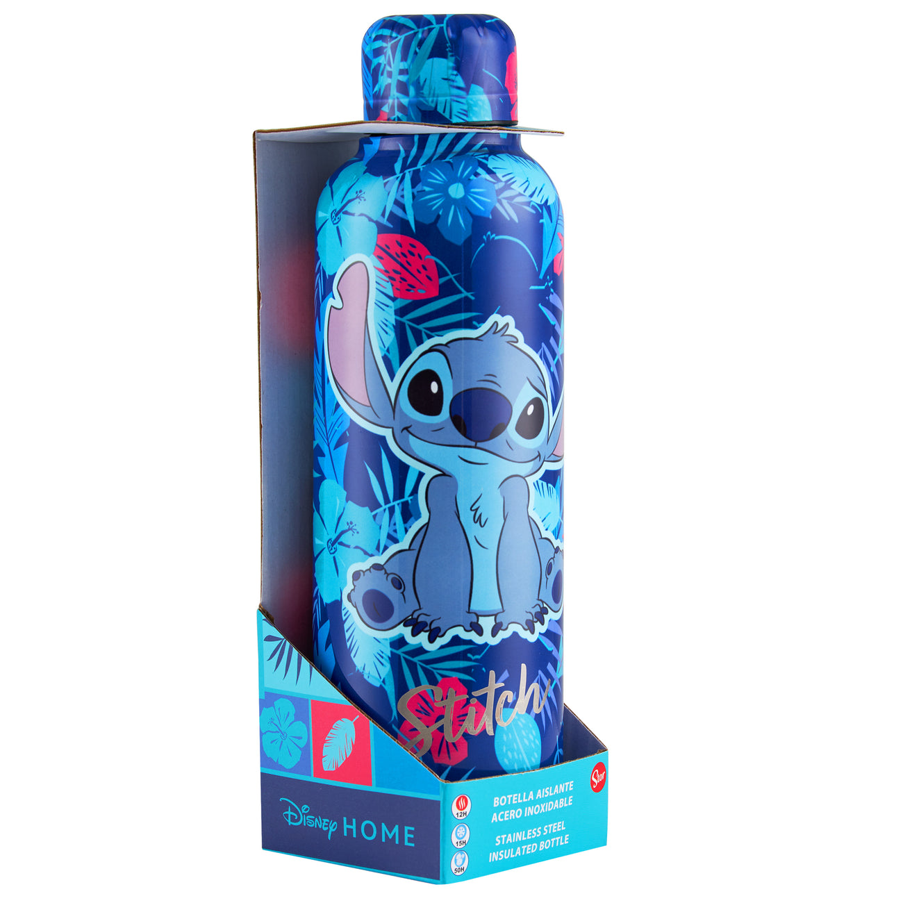 Botella acero inoxidable Stitch Disney 500ml